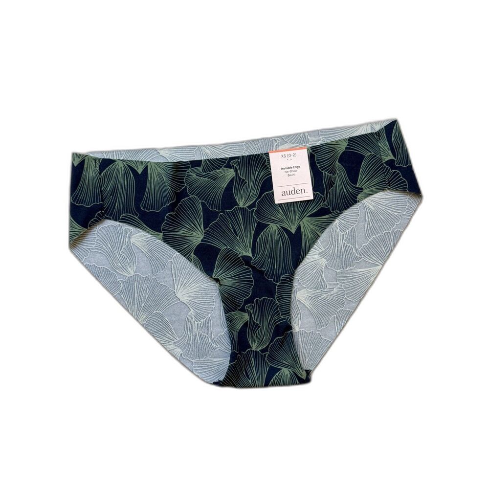 Auden Invisible Edge No-Show Bikini Underwear, Size XS